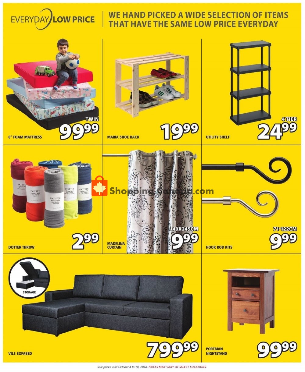 JYSK flyer from Thursday October 4, 2018 to Wednesday October 10, 2018 - page 27