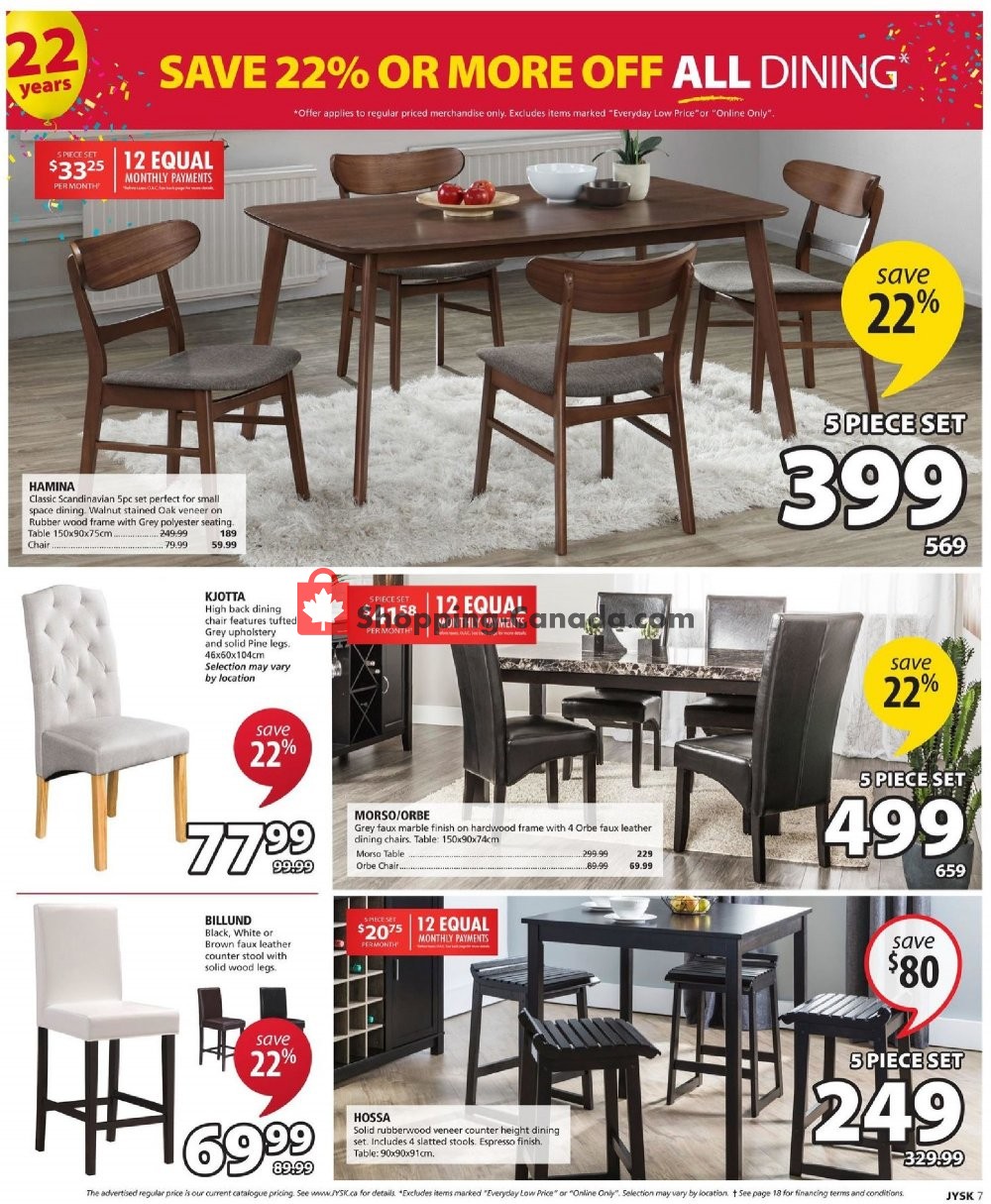JYSK flyer from Thursday October 4, 2018 to Wednesday October 10, 2018 - page 8