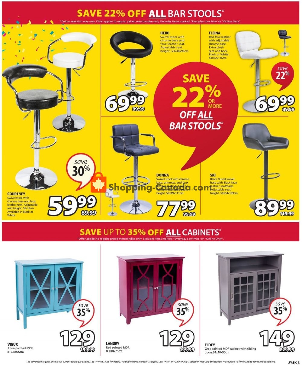 JYSK flyer from Thursday October 4, 2018 to Wednesday October 10, 2018 - page 9