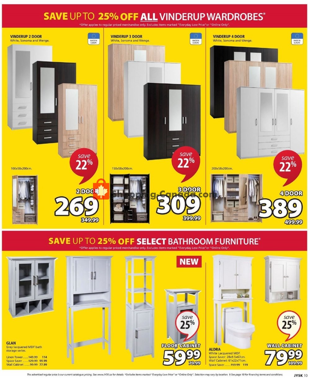 JYSK flyer from Thursday October 4, 2018 to Wednesday October 10, 2018 - page 11
