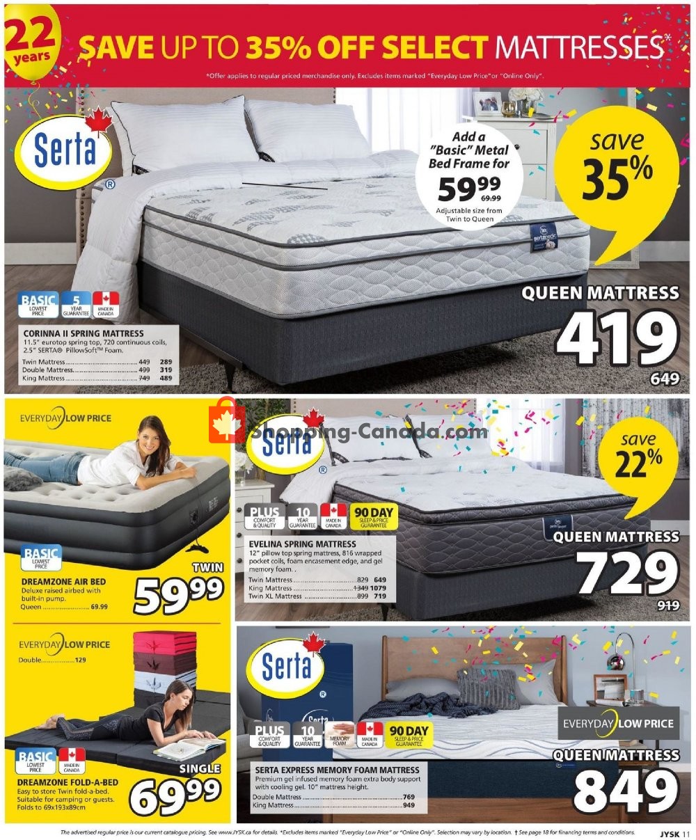 JYSK flyer from Thursday October 4, 2018 to Wednesday October 10, 2018 - page 12