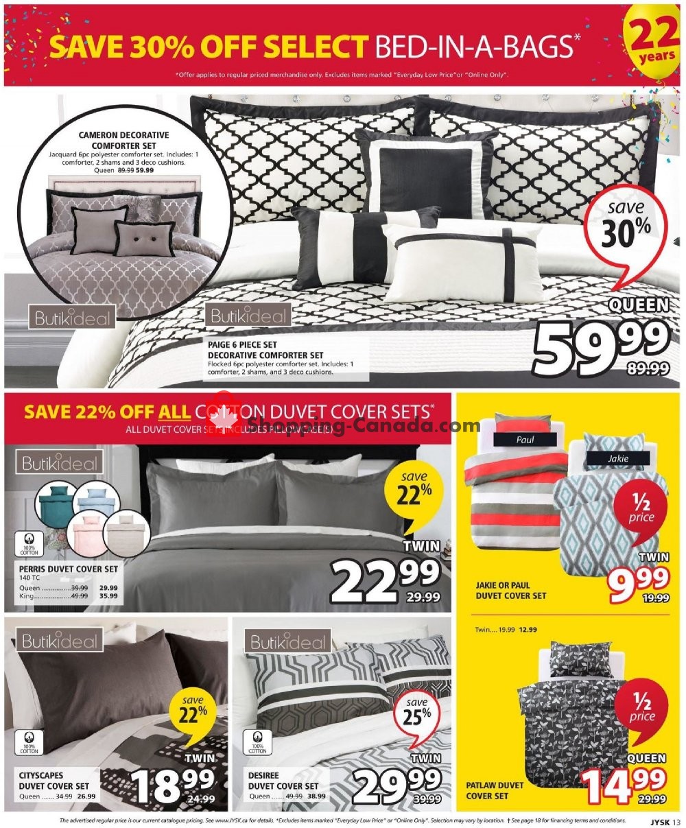 JYSK flyer from Thursday October 4, 2018 to Wednesday October 10, 2018 - page 14