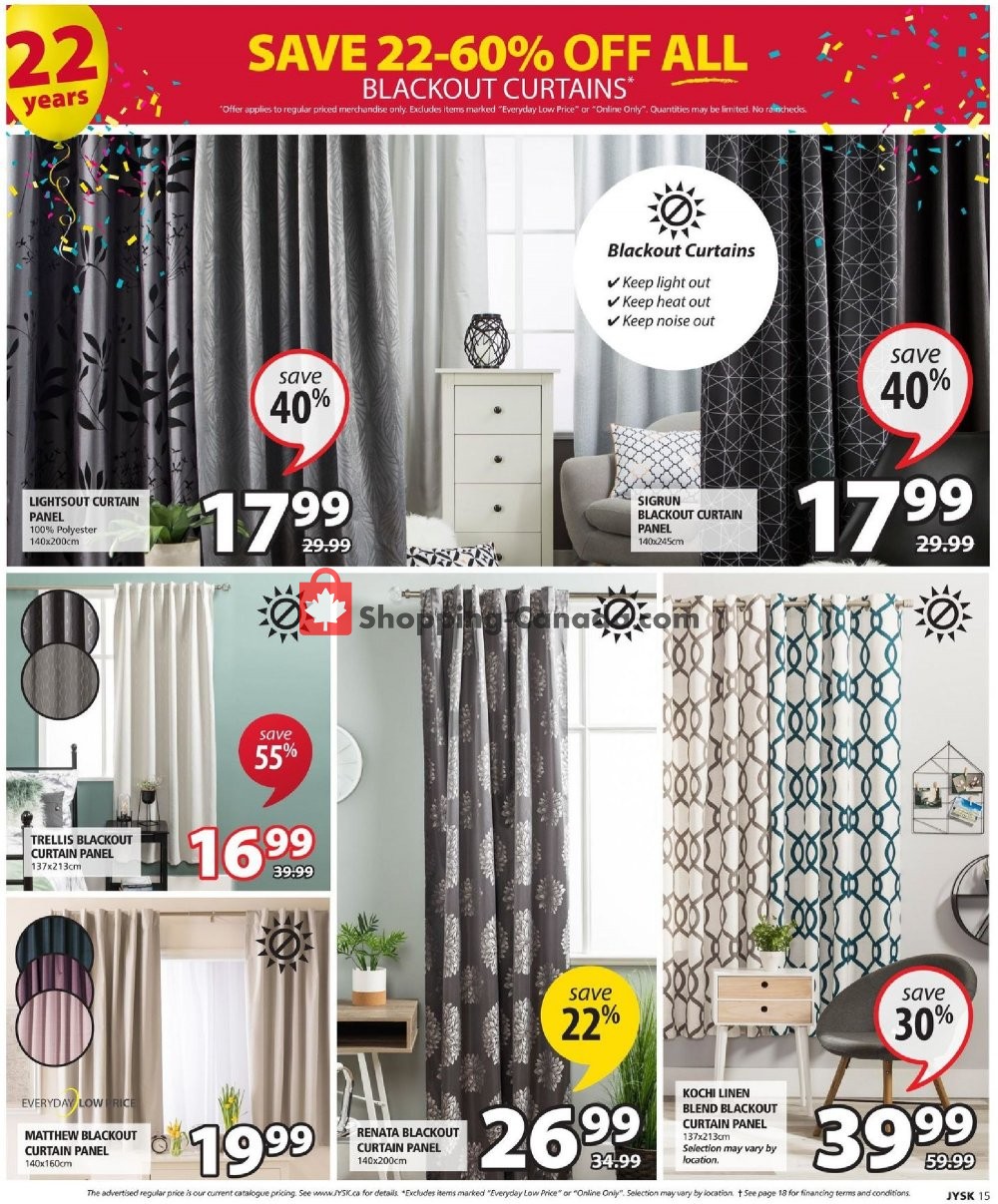 JYSK flyer from Thursday October 4, 2018 to Wednesday October 10, 2018 - page 16