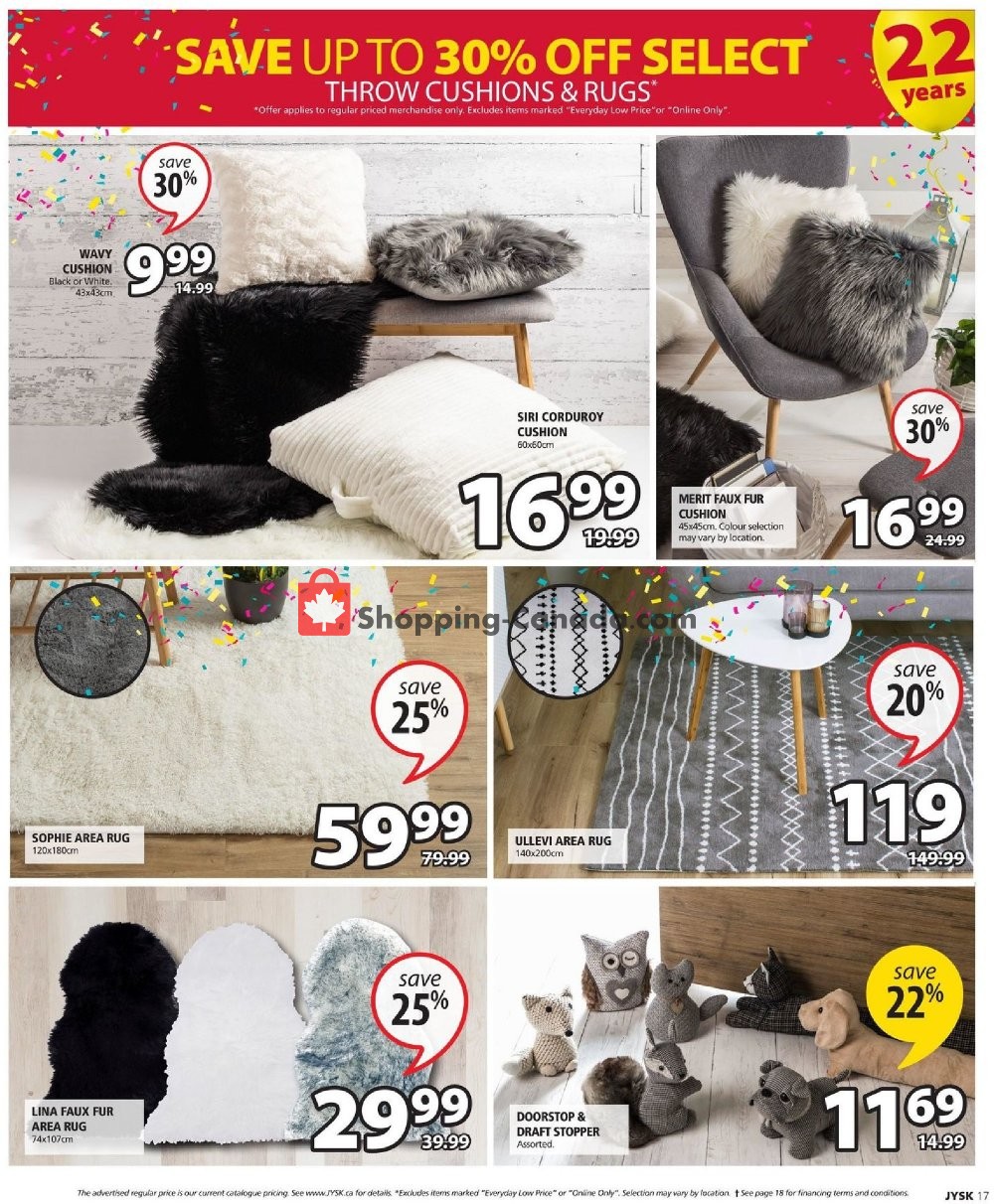 JYSK flyer from Thursday October 4, 2018 to Wednesday October 10, 2018 - page 18
