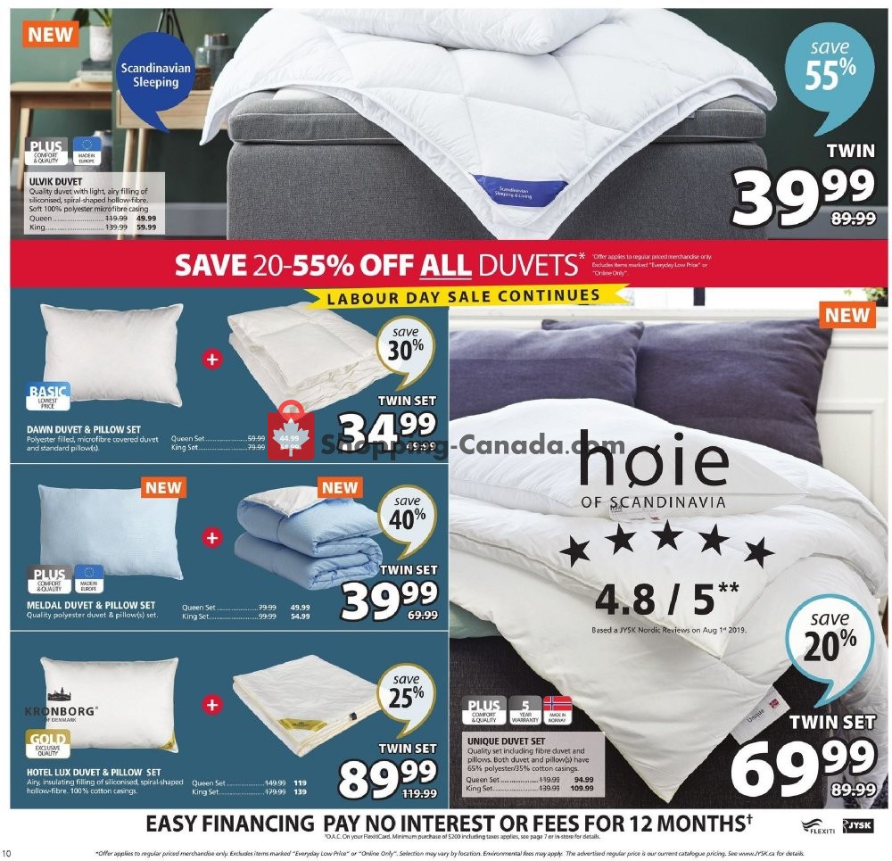 JYSK flyer from Thursday September 5, 2019 to Wednesday September 11, 2019 - page 11