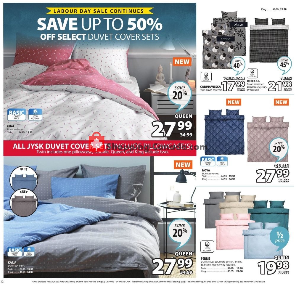 JYSK flyer from Thursday September 5, 2019 to Wednesday September 11, 2019 - page 13