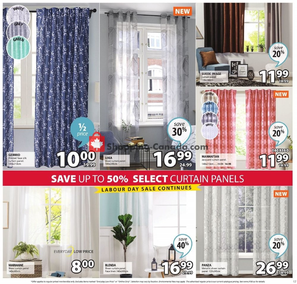 JYSK flyer from Thursday September 5, 2019 to Wednesday September 11, 2019 - page 18