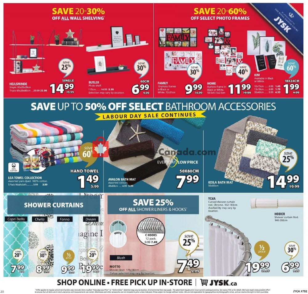 JYSK flyer from Thursday September 5, 2019 to Wednesday September 11, 2019 - page 21