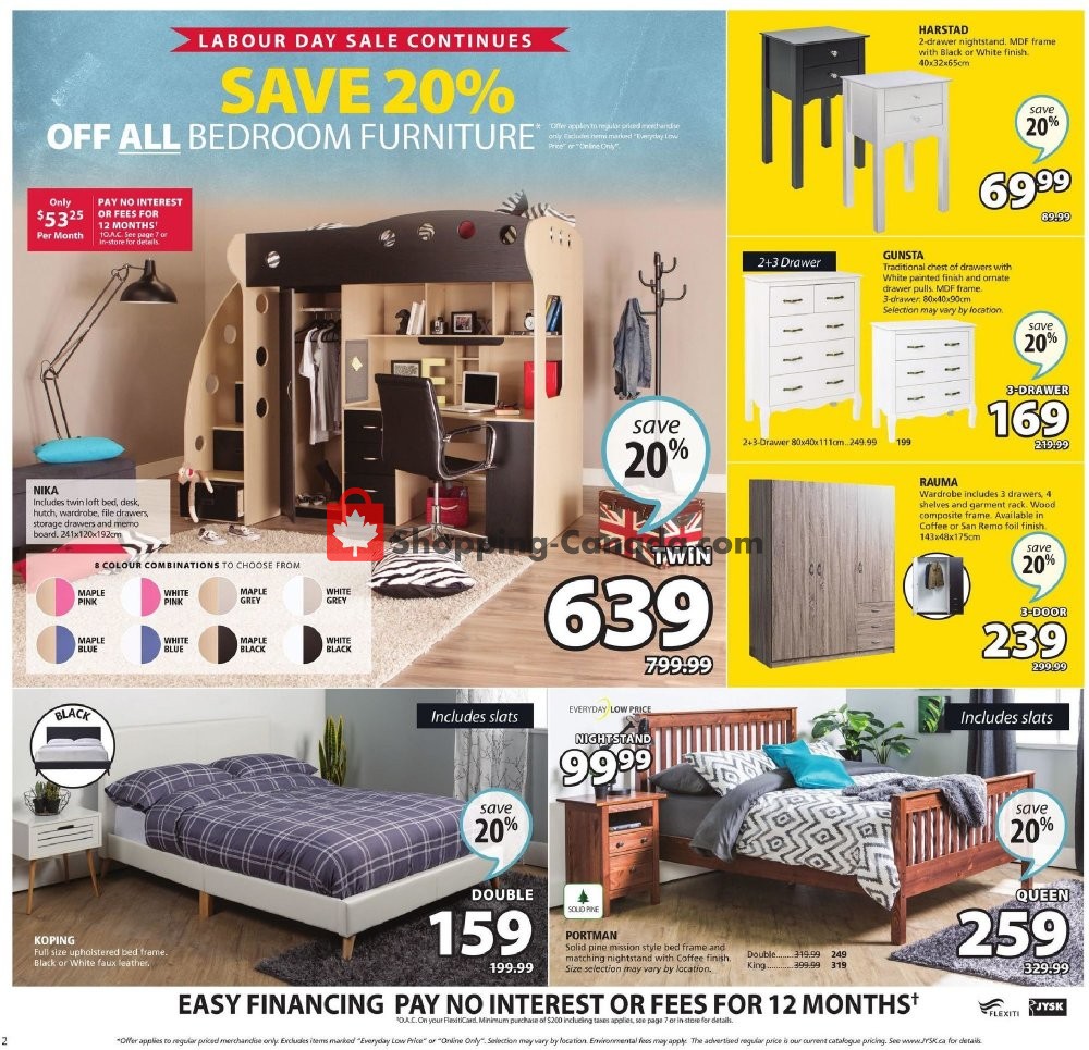 JYSK flyer from Thursday September 5, 2019 to Wednesday September 11, 2019 - page 3