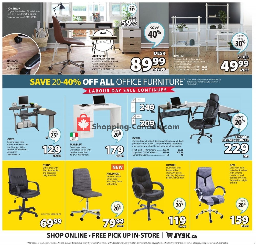 JYSK flyer from Thursday September 5, 2019 to Wednesday September 11, 2019 - page 4