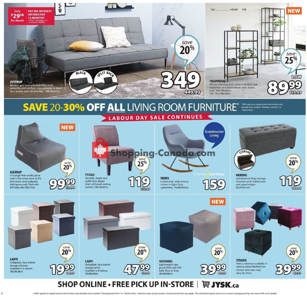 JYSK flyer from Thursday September 5, 2019 to Wednesday September 11, 2019 - page 5