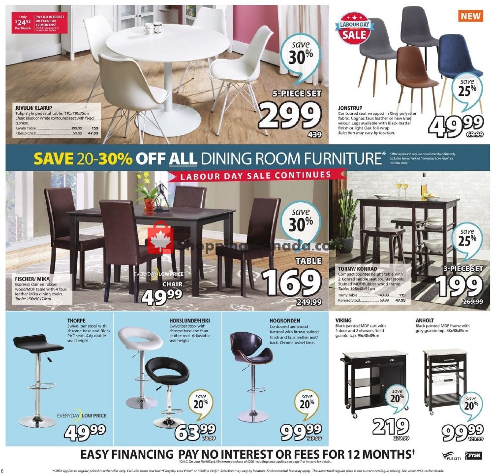 JYSK flyer from Thursday September 5, 2019 to Wednesday September 11, 2019 - page 7