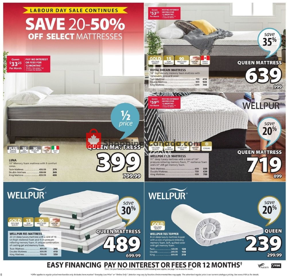 JYSK flyer from Thursday September 5, 2019 to Wednesday September 11, 2019 - page 9