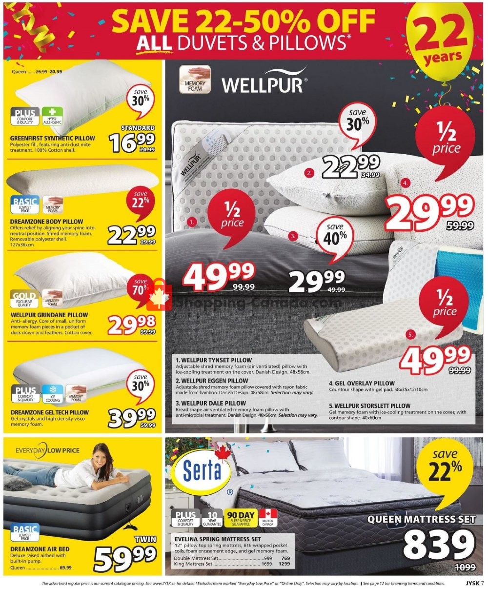 JYSK flyer from Thursday October 18, 2018 to Wednesday October 24, 2018 - page 8