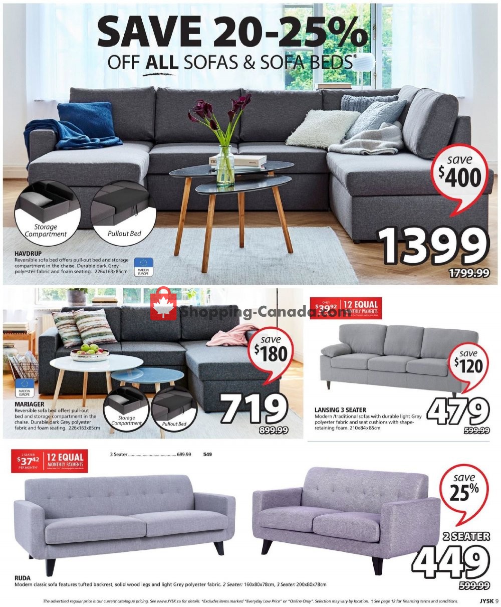 JYSK flyer from Thursday October 25, 2018 to Wednesday October 31, 2018 - page 10