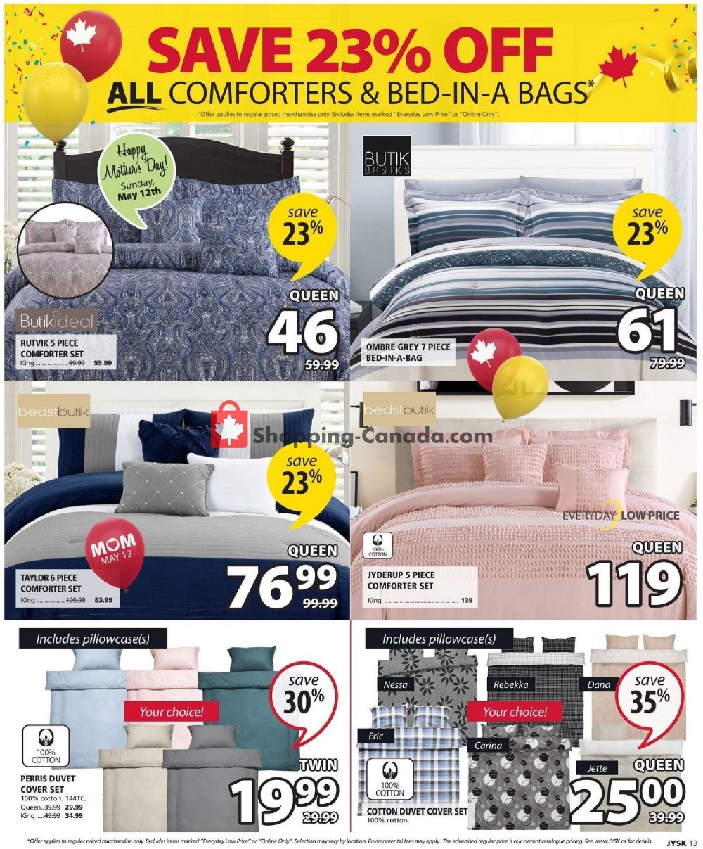 JYSK flyer from Thursday May 2, 2019 to Wednesday May 8, 2019 - page 14
