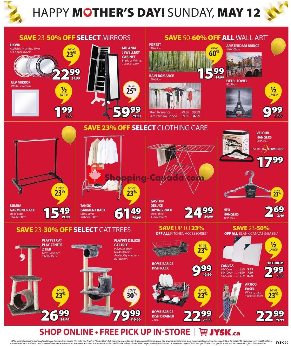 JYSK flyer from Thursday May 2, 2019 to Wednesday May 8, 2019 - page 21
