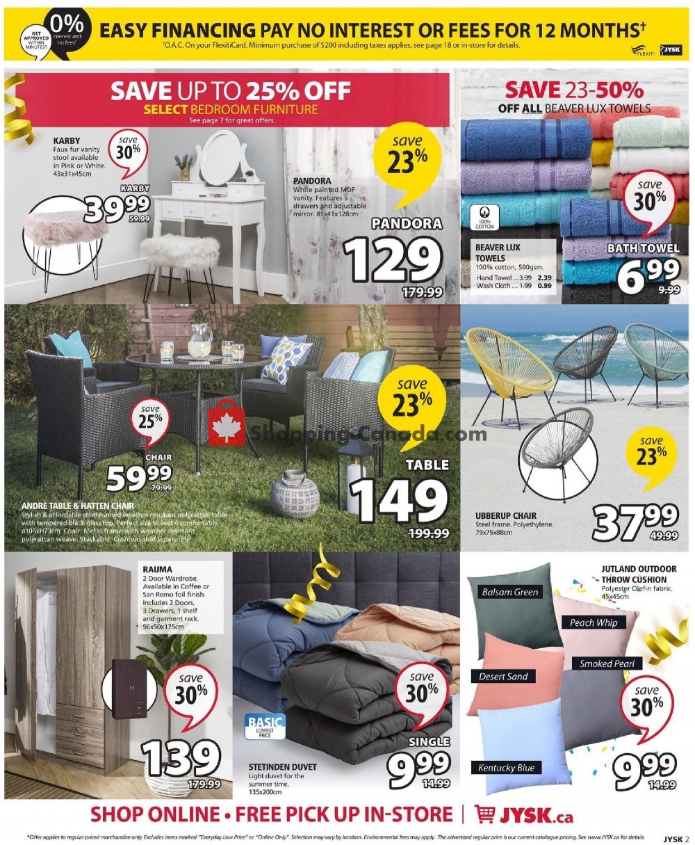 JYSK flyer from Thursday May 2, 2019 to Wednesday May 8, 2019 - page 3