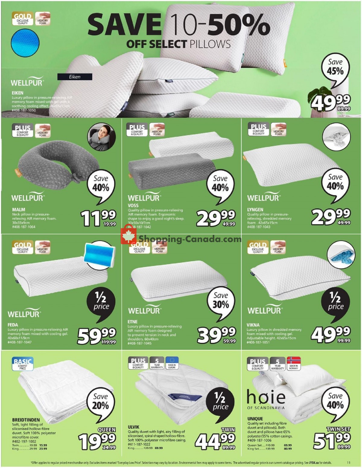 JYSK flyer from Thursday June 3, 2021 to Wednesday June 9, 2021 - page 11