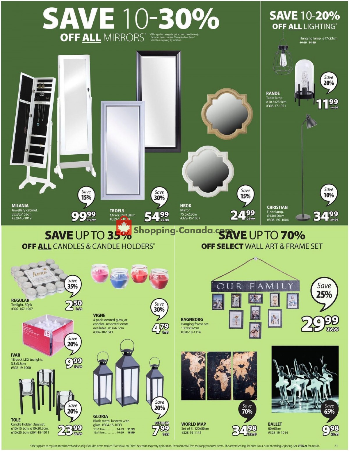 JYSK flyer from Thursday June 3, 2021 to Wednesday June 9, 2021 - page 21