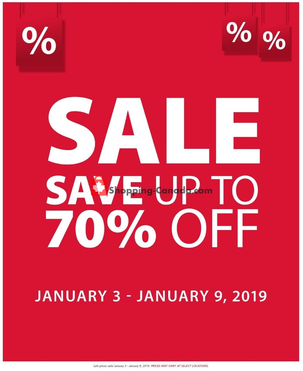 JYSK flyer from Thursday January 3, 2019 to Wednesday January 9, 2019 - page 10