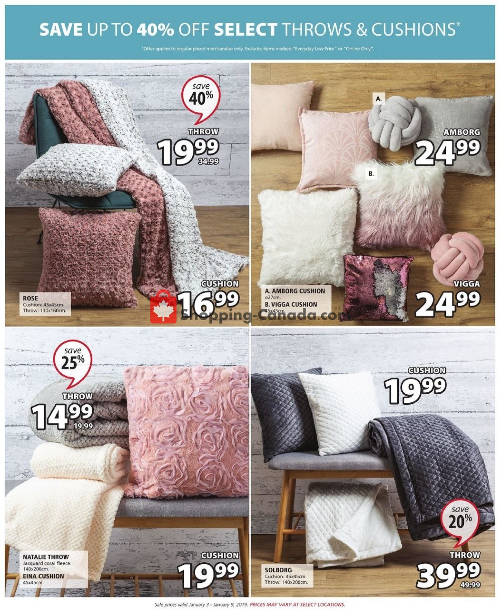 JYSK flyer from Thursday January 3, 2019 to Wednesday January 9, 2019 - page 13