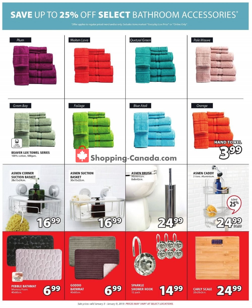 JYSK flyer from Thursday January 3, 2019 to Wednesday January 9, 2019 - page 14