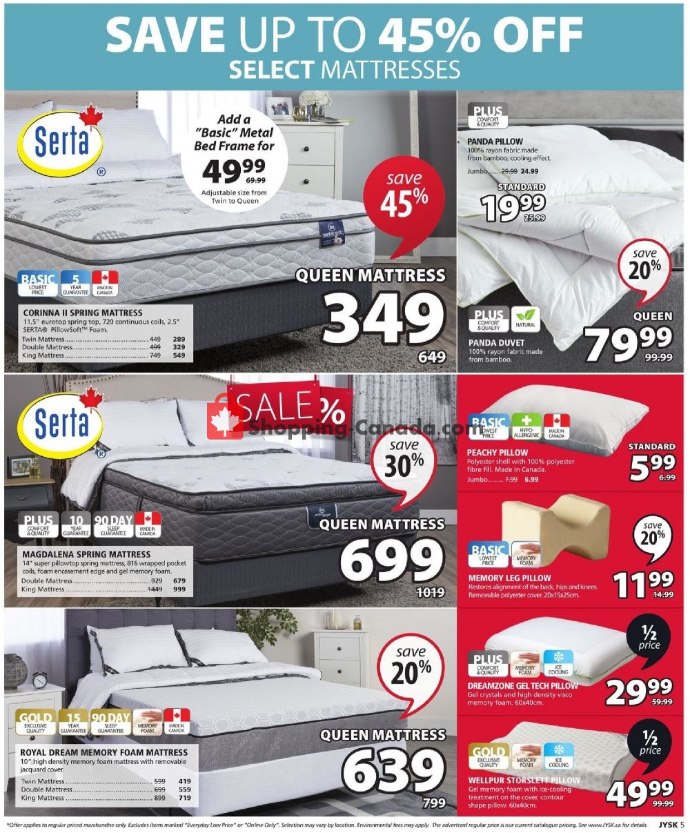 JYSK flyer from Thursday January 3, 2019 to Wednesday January 9, 2019 - page 6