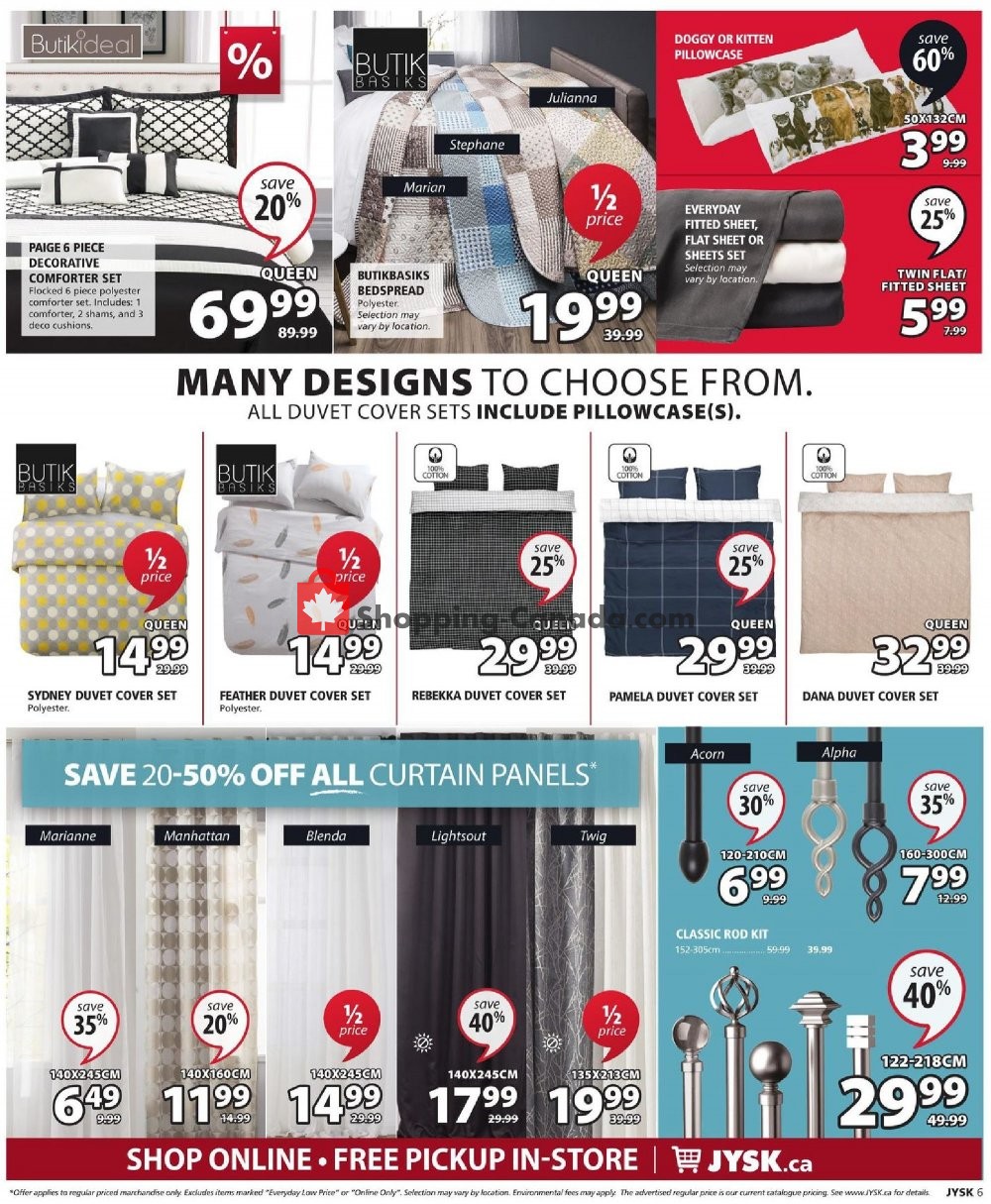 JYSK flyer from Thursday January 3, 2019 to Wednesday January 9, 2019 - page 7
