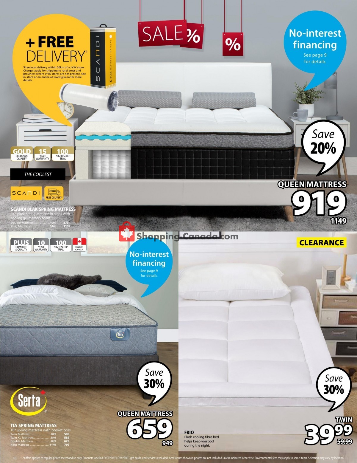 JYSK flyer from Thursday January 19, 2023 to Wednesday January 25, 2023 - page 18