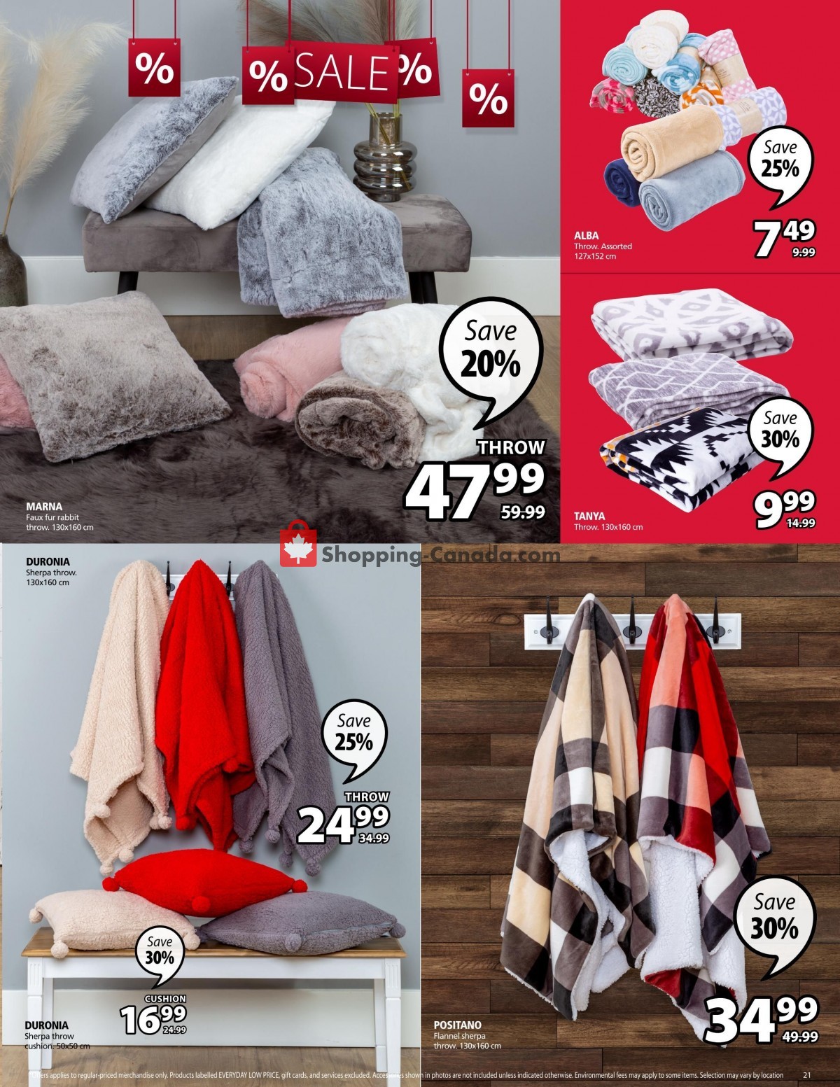 JYSK flyer from Thursday January 19, 2023 to Wednesday January 25, 2023 - page 21