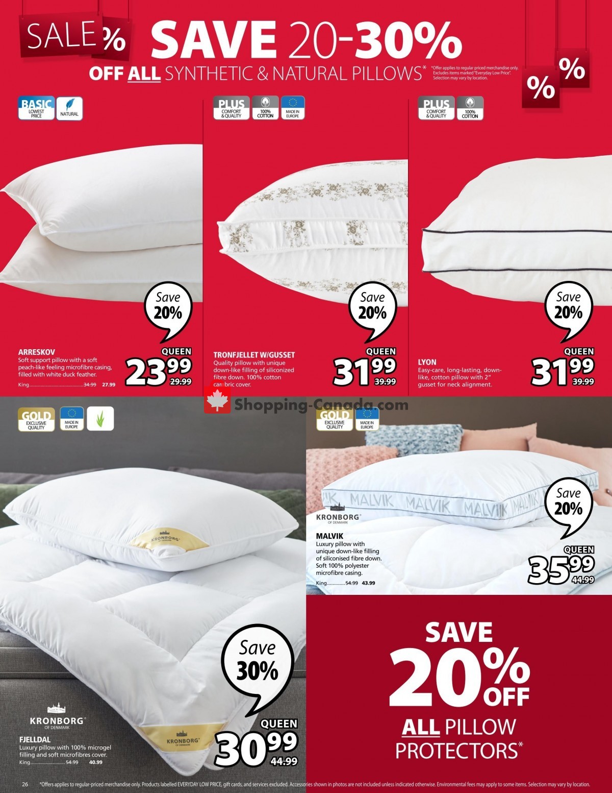 JYSK flyer from Thursday January 19, 2023 to Wednesday January 25, 2023 - page 26