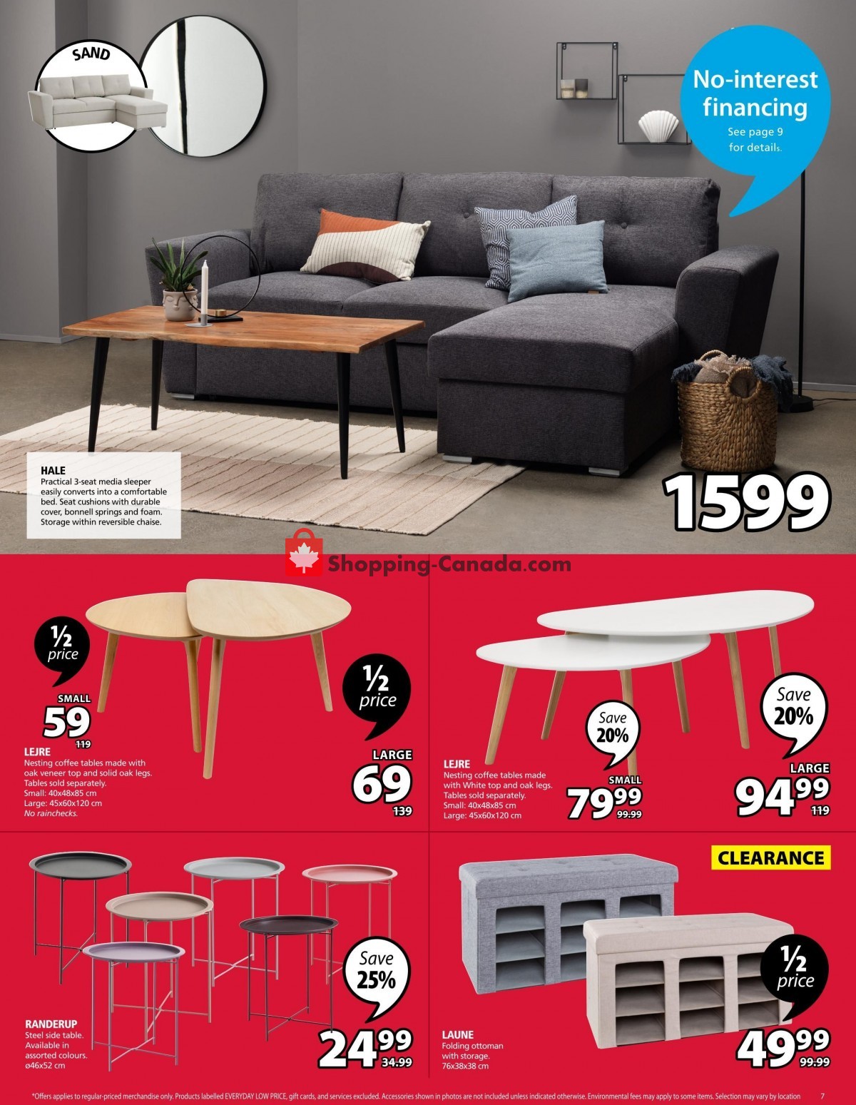 JYSK flyer from Thursday January 19, 2023 to Wednesday January 25, 2023 - page 7