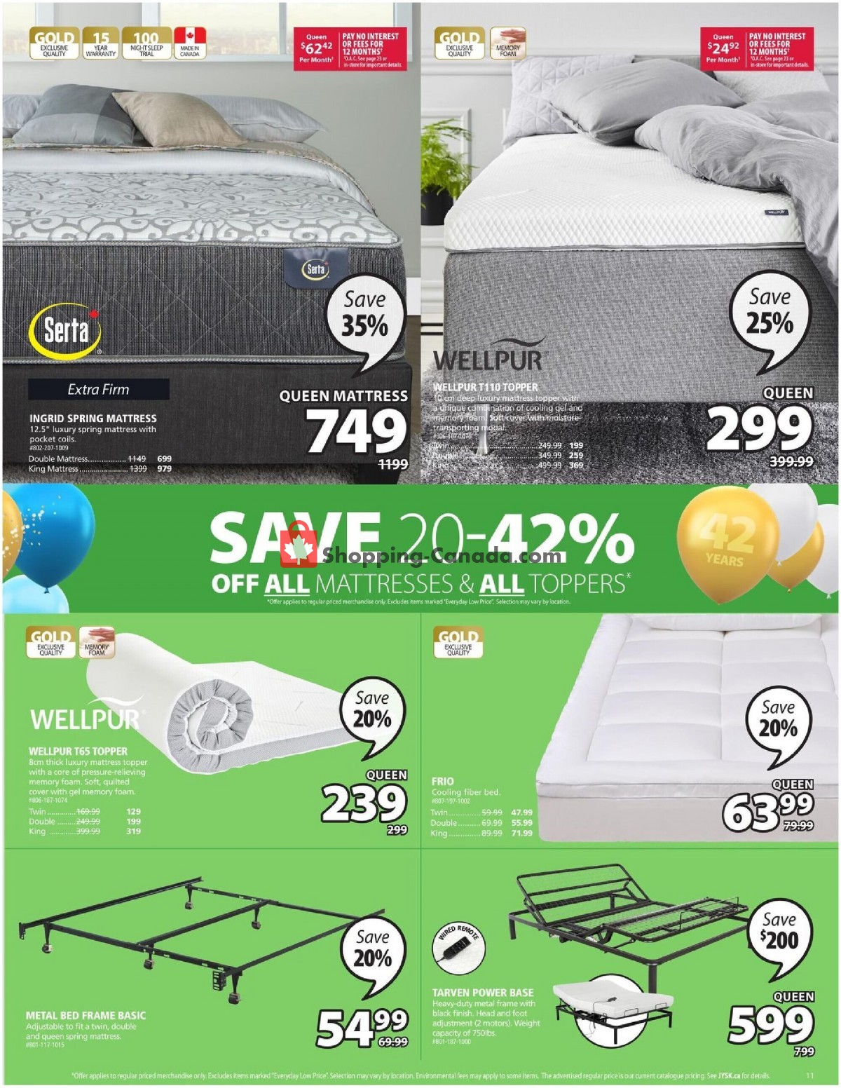 JYSK flyer from Thursday April 15, 2021 to Wednesday April 21, 2021 - page 11