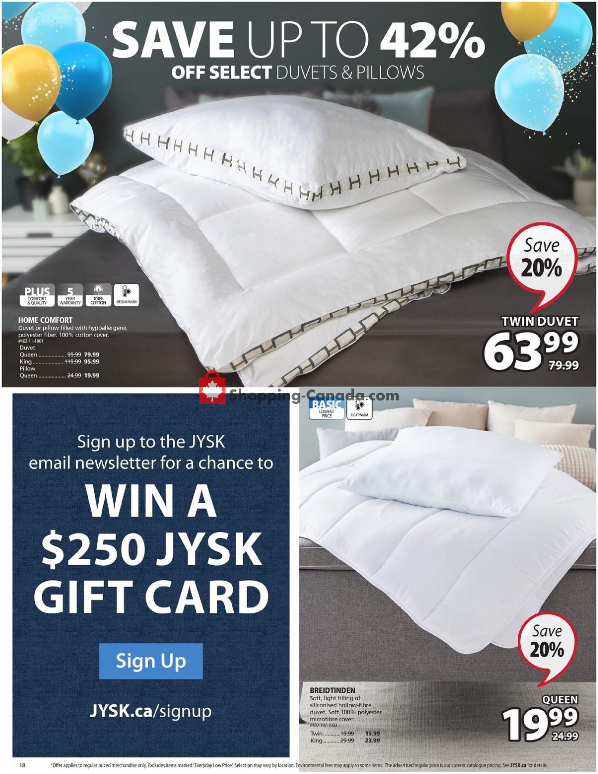 JYSK flyer from Thursday April 15, 2021 to Wednesday April 21, 2021 - page 18