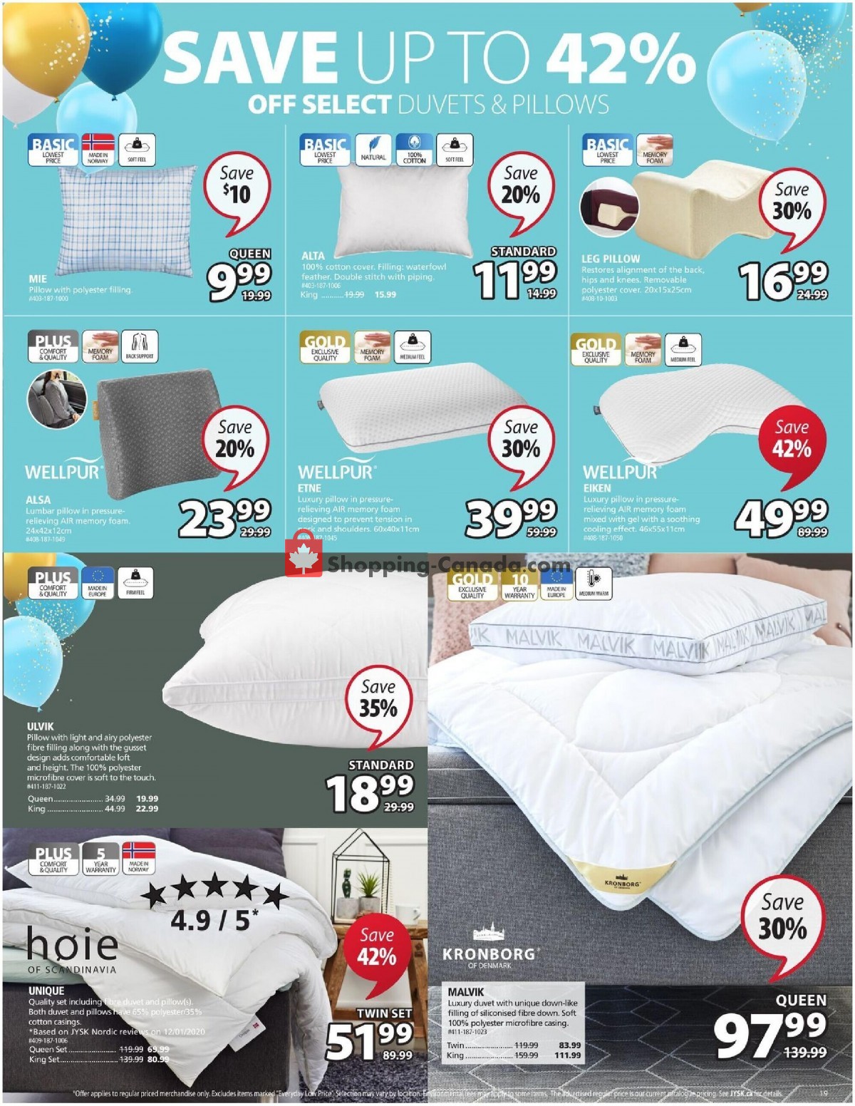 JYSK flyer from Thursday April 15, 2021 to Wednesday April 21, 2021 - page 19