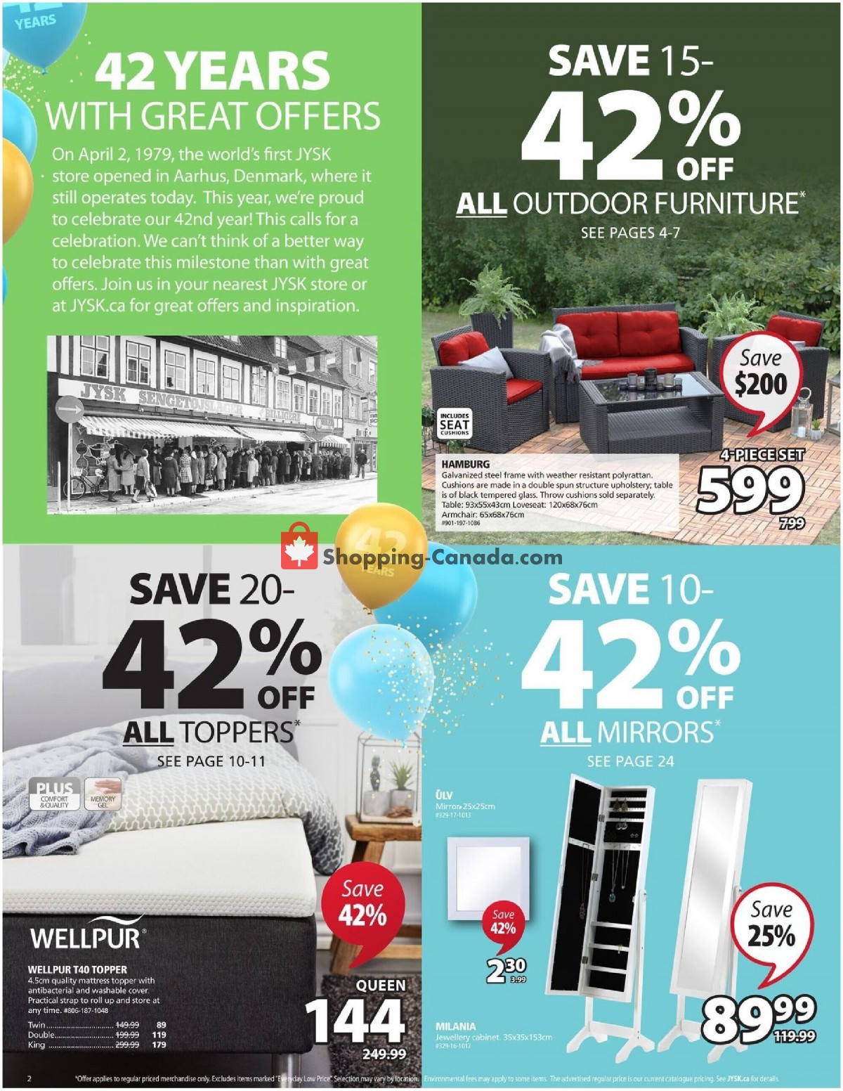 JYSK flyer from Thursday April 15, 2021 to Wednesday April 21, 2021 - page 2