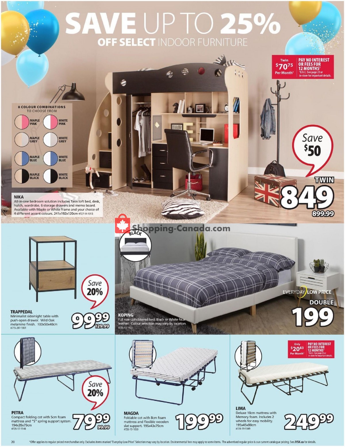 JYSK flyer from Thursday April 15, 2021 to Wednesday April 21, 2021 - page 20