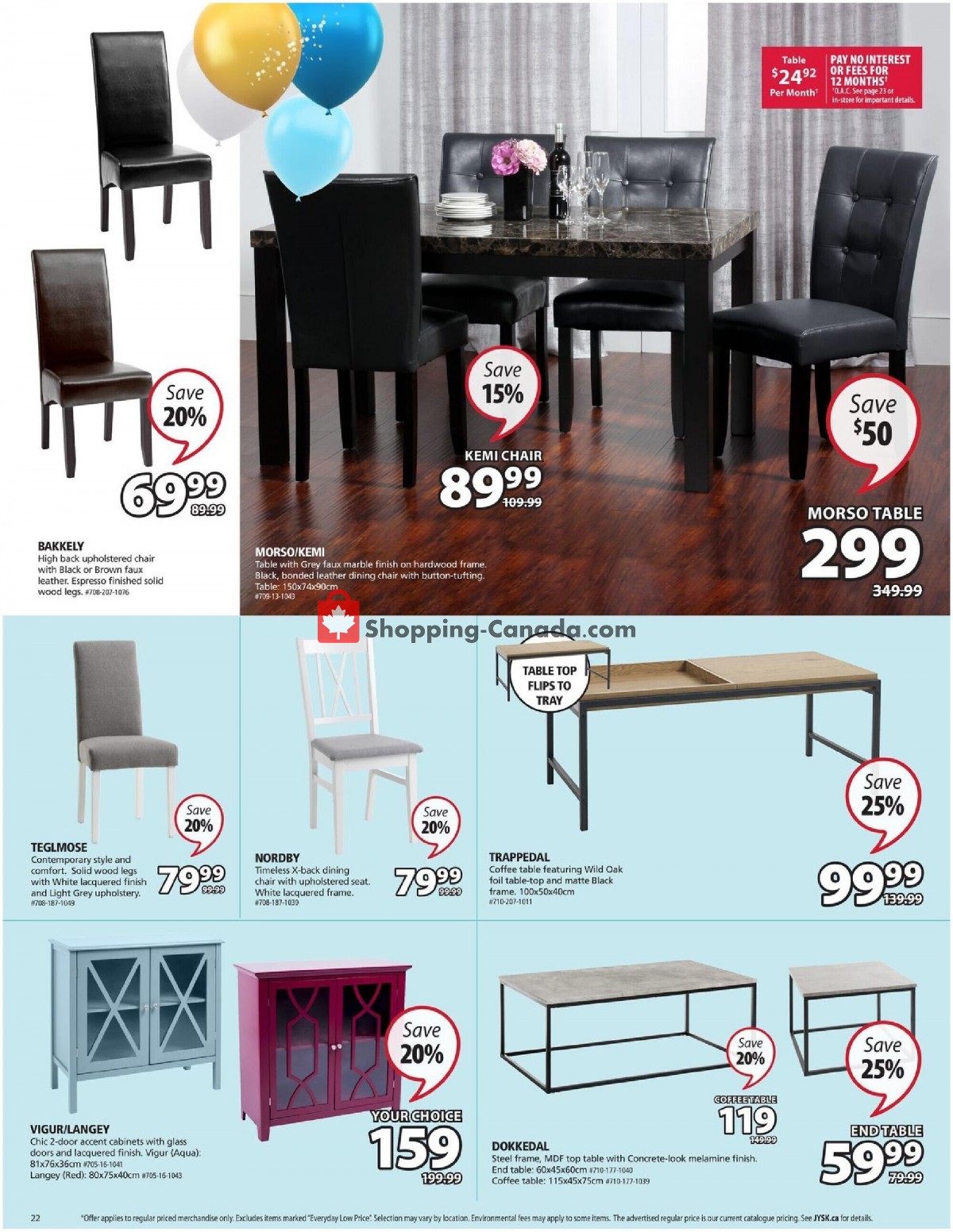 JYSK flyer from Thursday April 15, 2021 to Wednesday April 21, 2021 - page 22