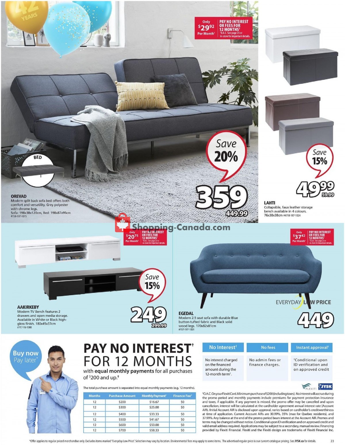 JYSK flyer from Thursday April 15, 2021 to Wednesday April 21, 2021 - page 23
