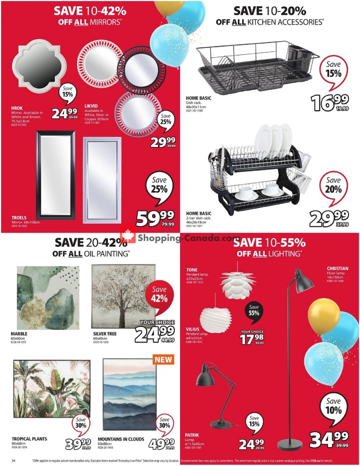 JYSK flyer from Thursday April 15, 2021 to Wednesday April 21, 2021 - page 24