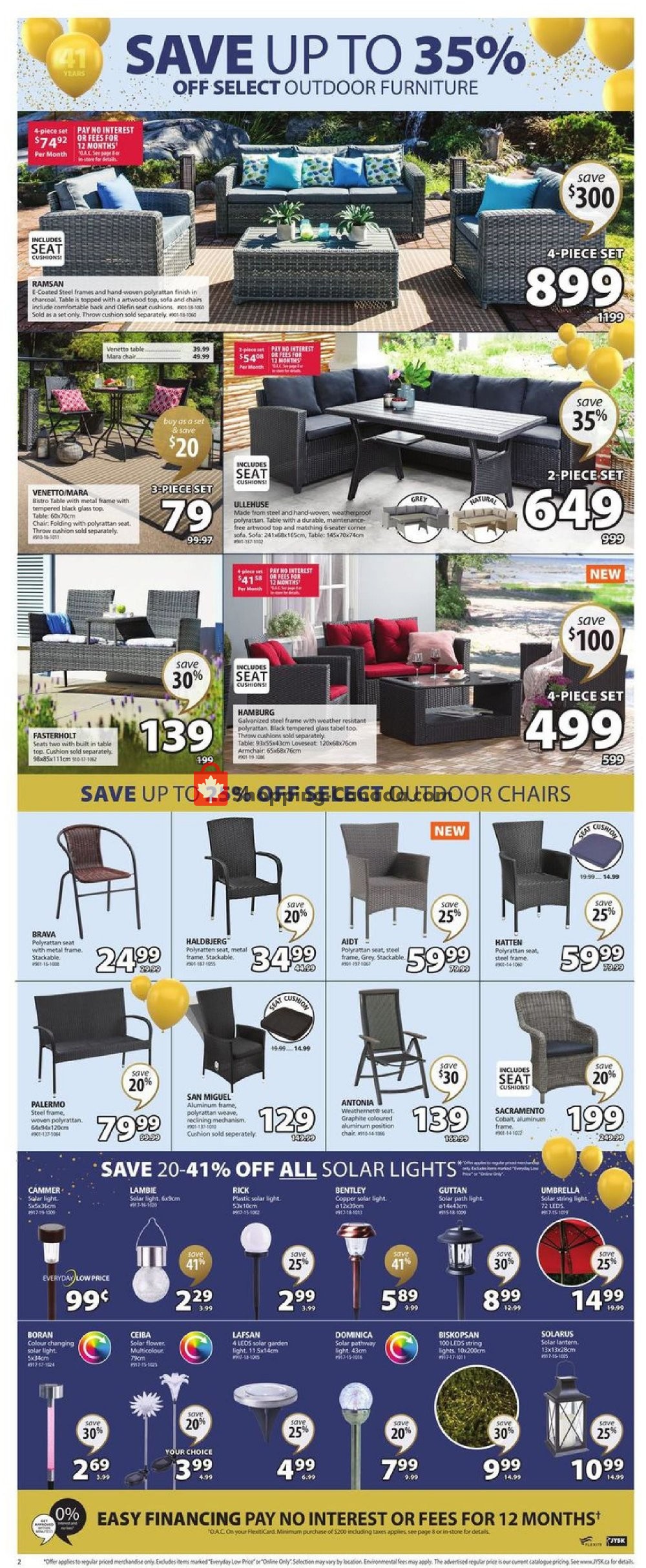 JYSK flyer from Thursday April 16, 2020 to Wednesday April 22, 2020 - page 2