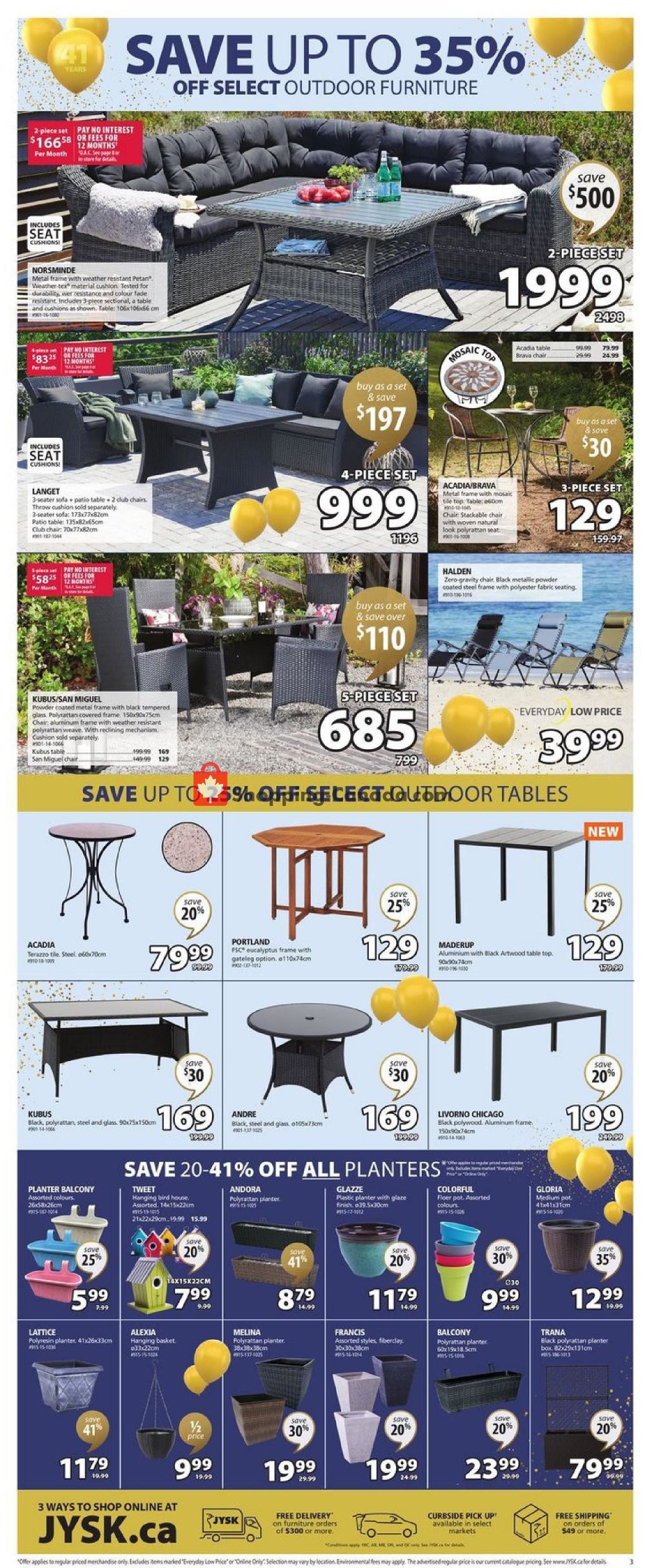 JYSK flyer from Thursday April 16, 2020 to Wednesday April 22, 2020 - page 3