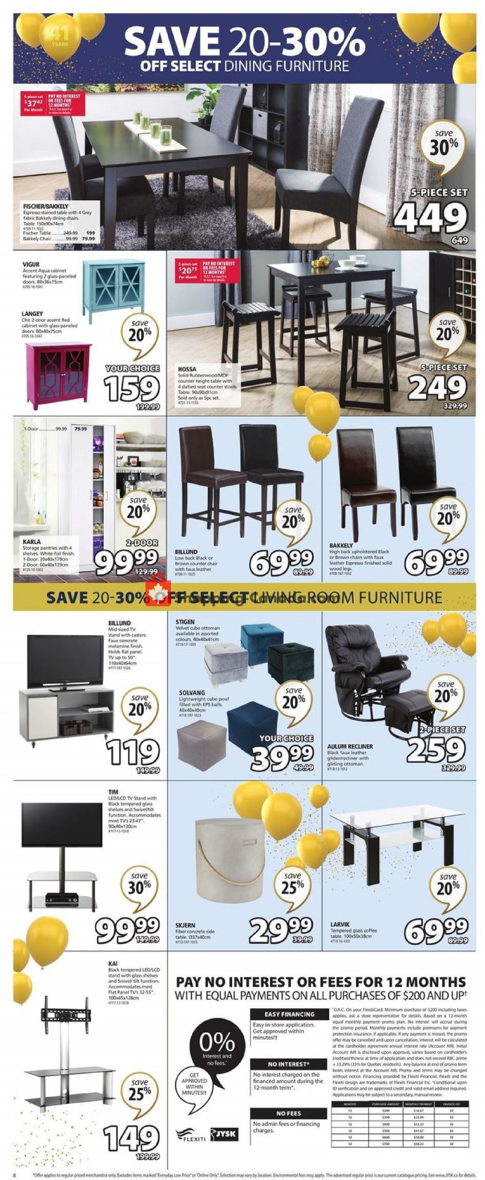 JYSK flyer from Thursday April 16, 2020 to Wednesday April 22, 2020 - page 8