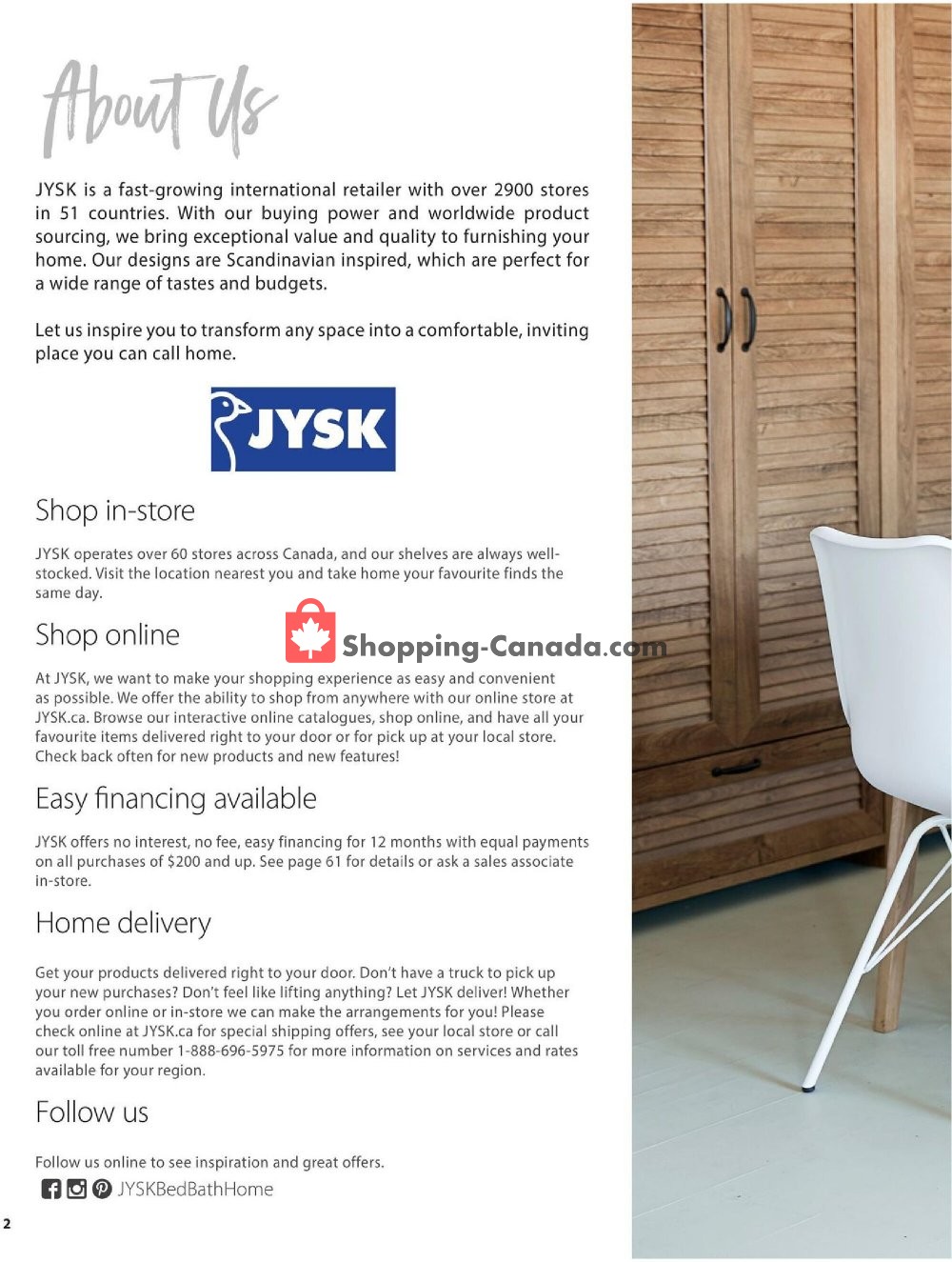 JYSK flyer from Thursday December 3, 2020 to Saturday May 1, 2021 - page 2