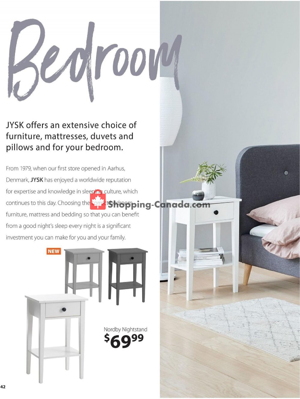 JYSK flyer from Thursday December 3, 2020 to Saturday May 1, 2021 - page 42