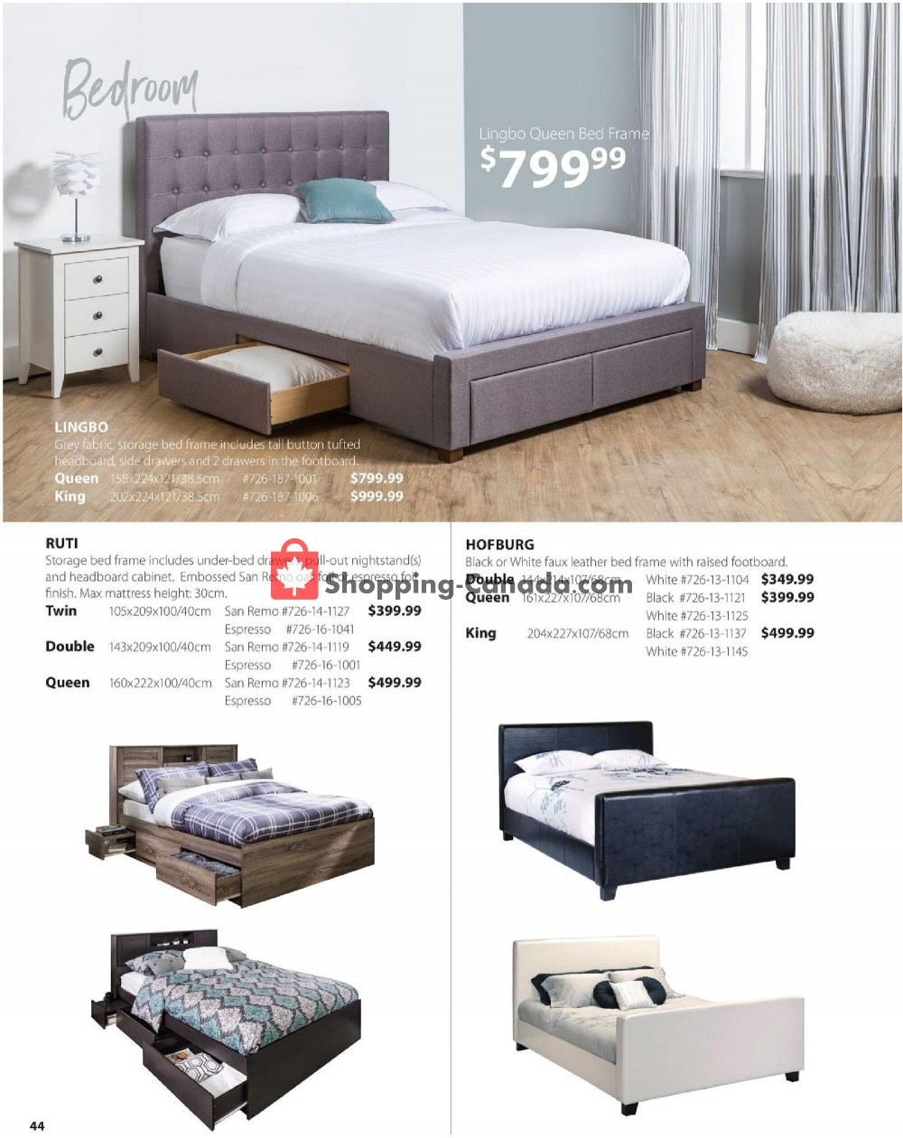 JYSK flyer from Thursday December 3, 2020 to Saturday May 1, 2021 - page 44