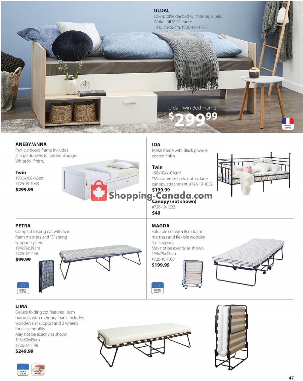 JYSK flyer from Thursday December 3, 2020 to Saturday May 1, 2021 - page 47