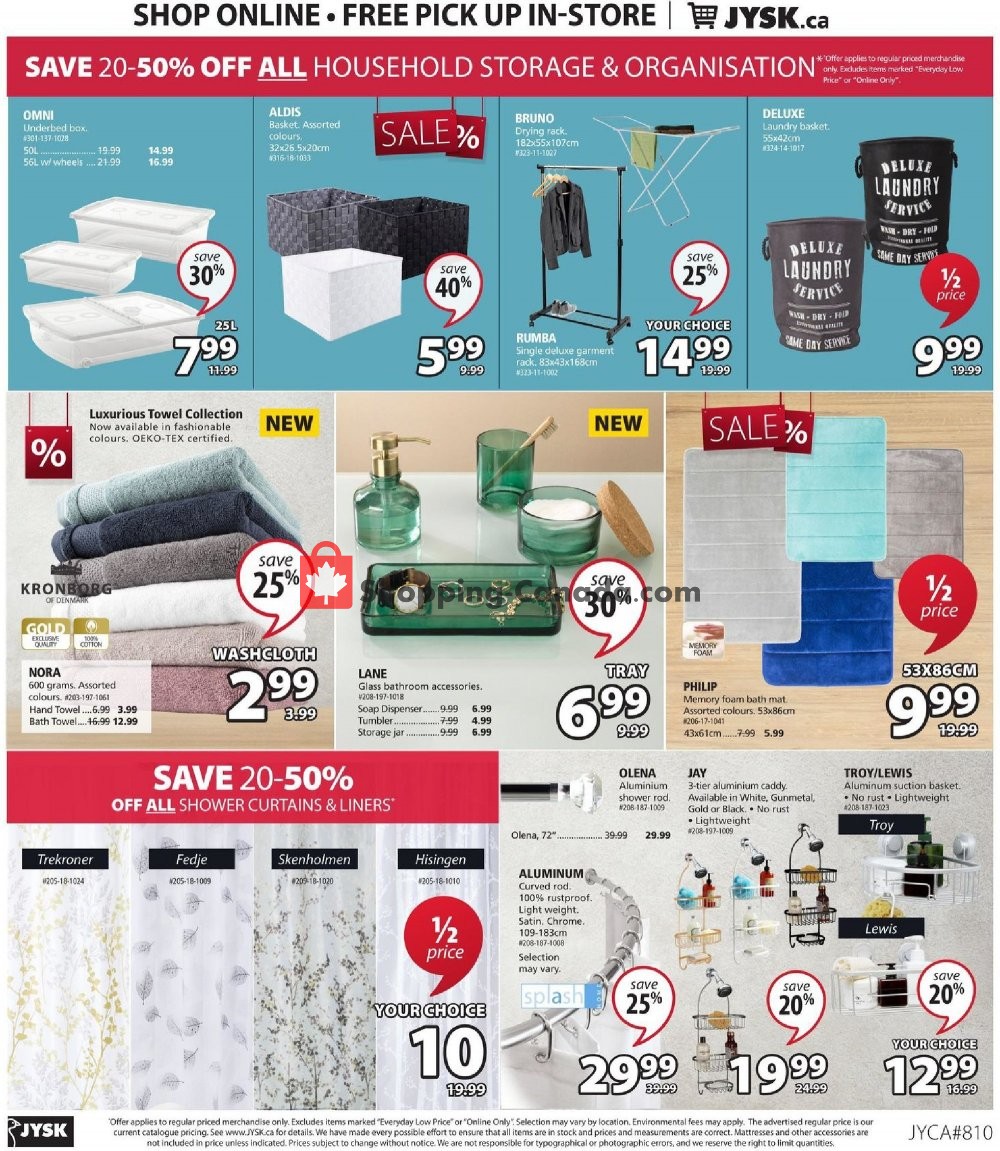 JYSK flyer from Thursday January 9, 2020 to Wednesday January 15, 2020 - page 16