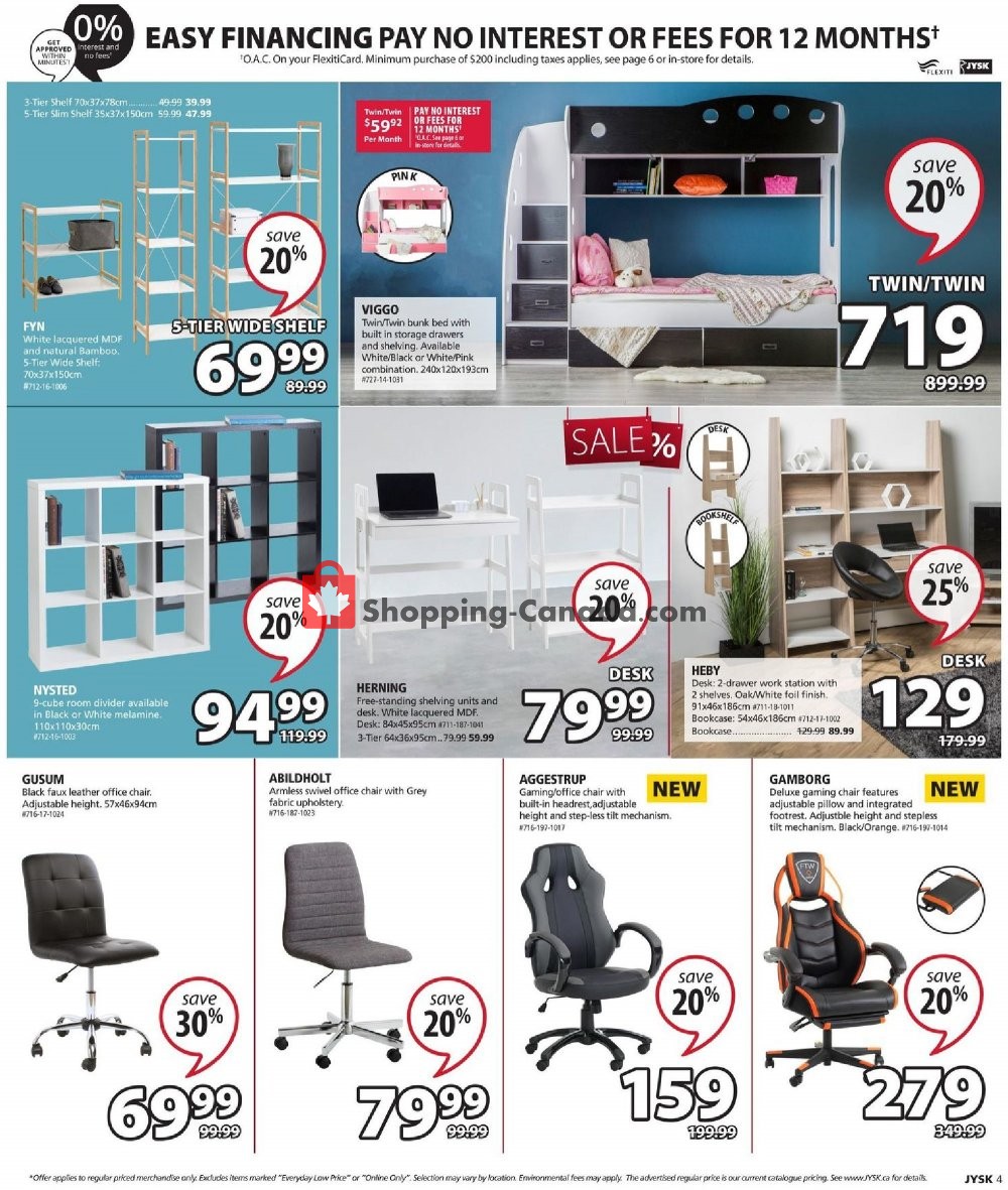 JYSK flyer from Thursday January 9, 2020 to Wednesday January 15, 2020 - page 4